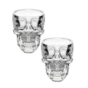 Crystal Head Vodka Skull Shot Glass Clear